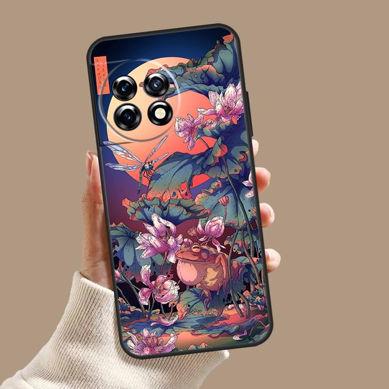 

Japanese Style Art Japan Case For OnePlus Nord 5 CE 3 4 Lite N20 N30 OnePlus 15 13 12 11 10T 13T 13R 8 9 10 Pro Cover OnePlus 10Pro