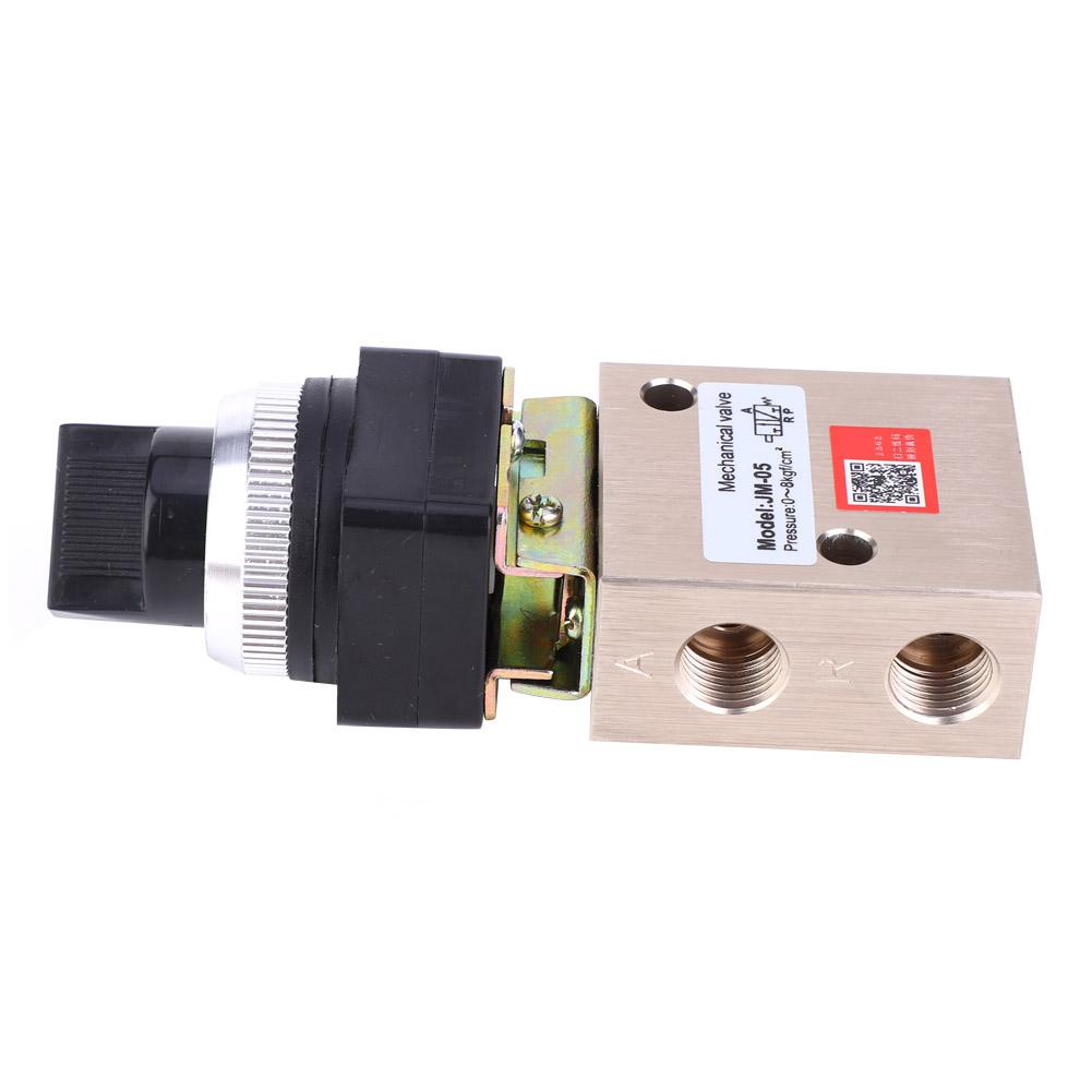 JM05 Pneumatic Mechanical Valve PT 14in 2 Position 3 Way Rotation Head Type Valve