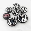 Für Volkswagen 4 Stück 56/65/70/76mm Auto Radnabenkappe Nabenkappe VW Polo Golf Käfer Touran Caddy Tiguan Bora GTI R Passat