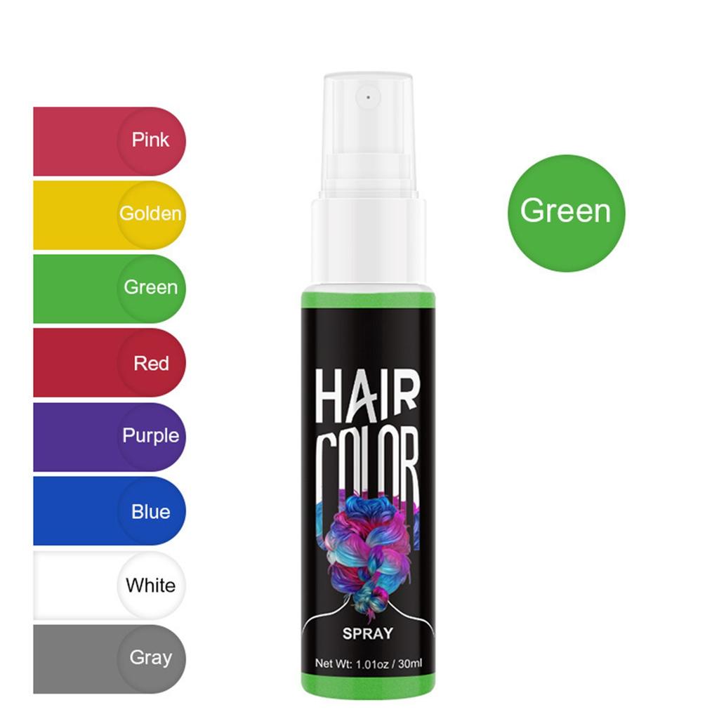 Spray de coloration temporaire pour cheveux 30 ml Timesave DIY Spray de coloration pour cheveux, Spray de coloration pour cheveux, Pour hommes et femmes
