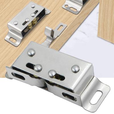 Stainless Steel Door Close Latch Double Roller Catch