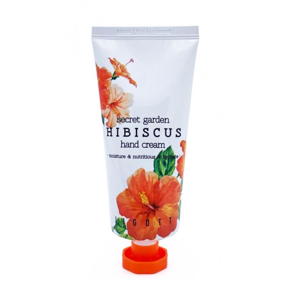 

JIGOTT SECRET GARDEN HIBISCUS HAND CREAM Крем для рук с экстрактом гибискуса, 100 мл,