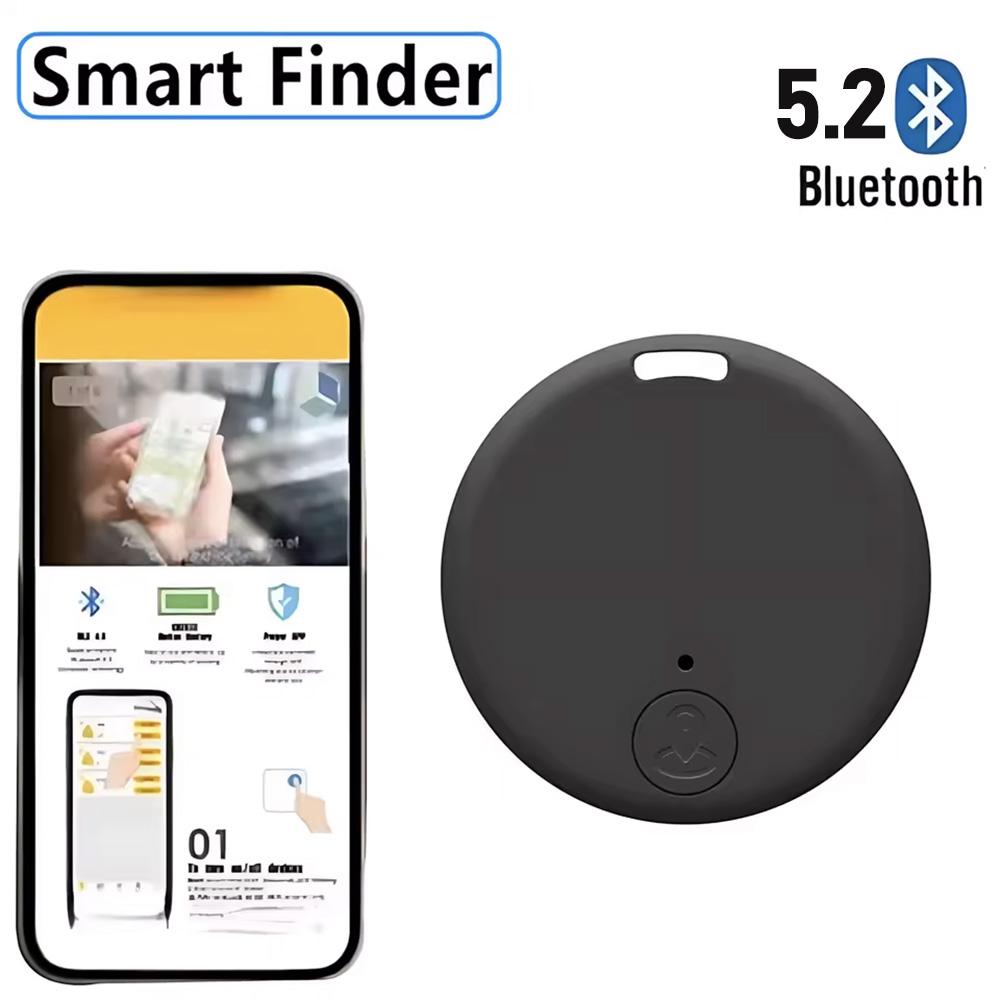 

Беспроводной мини GPS-трекер с функцией защиты от потери ключей, искатель кошелька для ребенка, приложение Bluetooth, GPS-локатор, смарт-тег для iPhone и Android чёрный