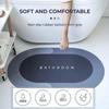 Hot Design Super Absorbent Mat  Non-slip Diatom Mud Bath Mat