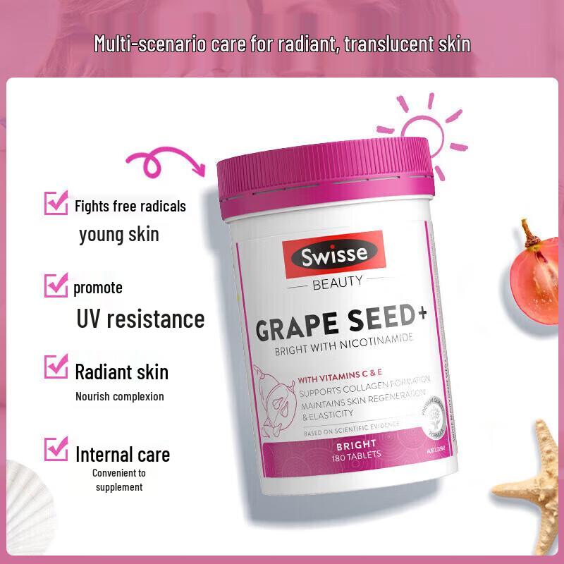Swisse Grape Seed Nicotinamide Tablets