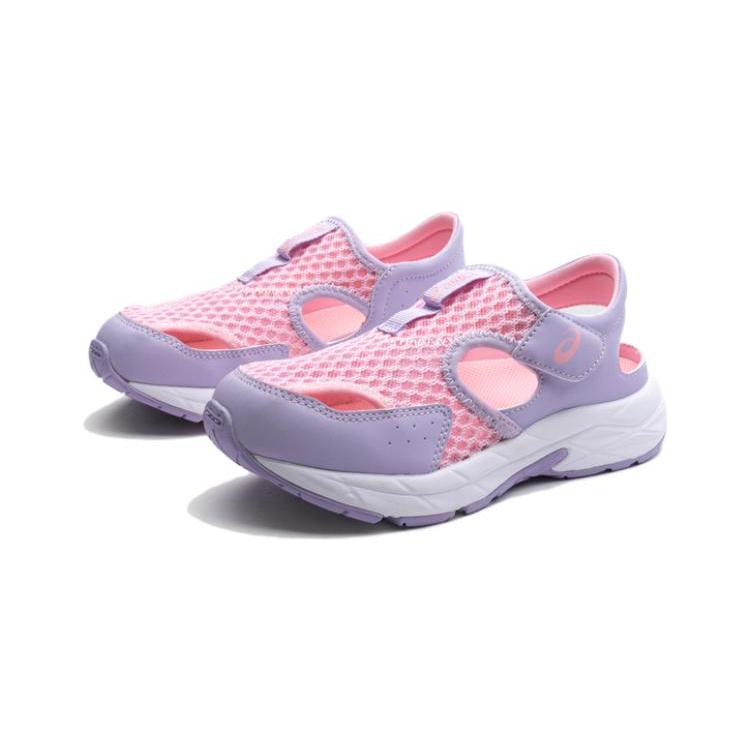 Asics RUNNING KIDS CONTEND Series Breathable Children's Sandals Pink Children Aged 3 7 Years Old