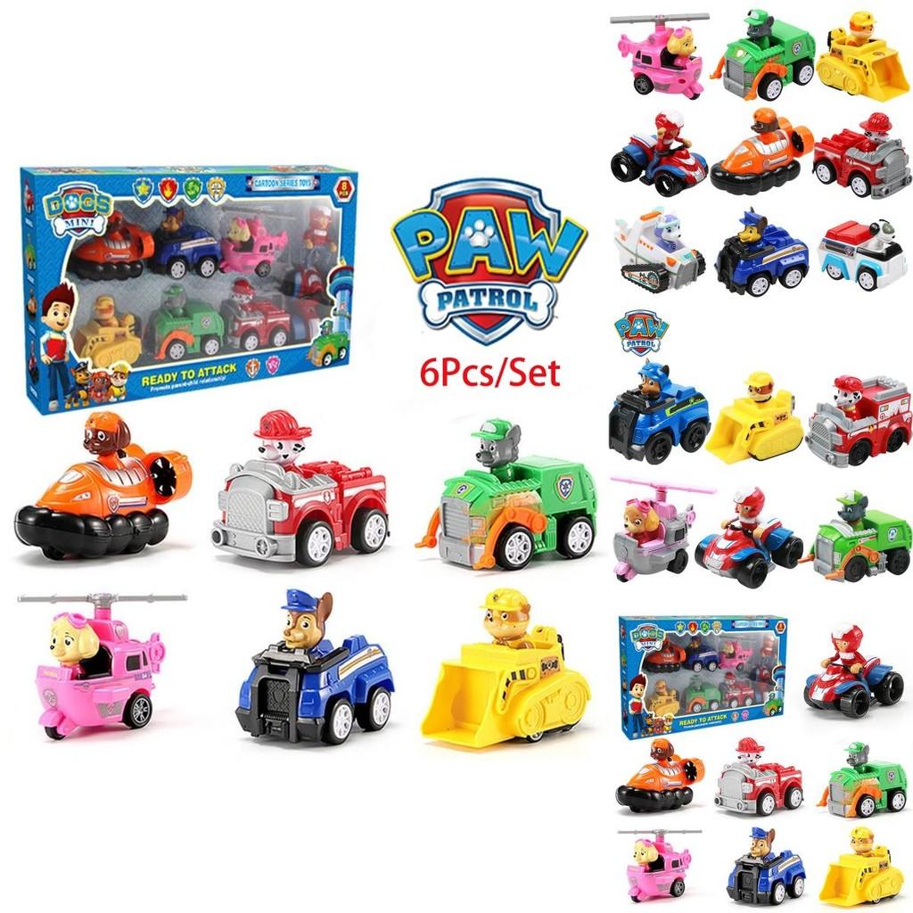 Paw Patrol Toys Pull Back Cars The Ultimate Starter Pack For Young Collectors