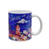 Made Japan Color-changing Mug Japanese Scenery Mount Fuji Maiko Cherry Blossoms Five-story Pagoda Temperature-sensitive Souvenirs Tradition Tourism