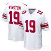 Wholesale NFL Giants Jersey Embroidered Rugby Jersey 1 #8 #JONES 26 #BARKLEY 56 #44 #