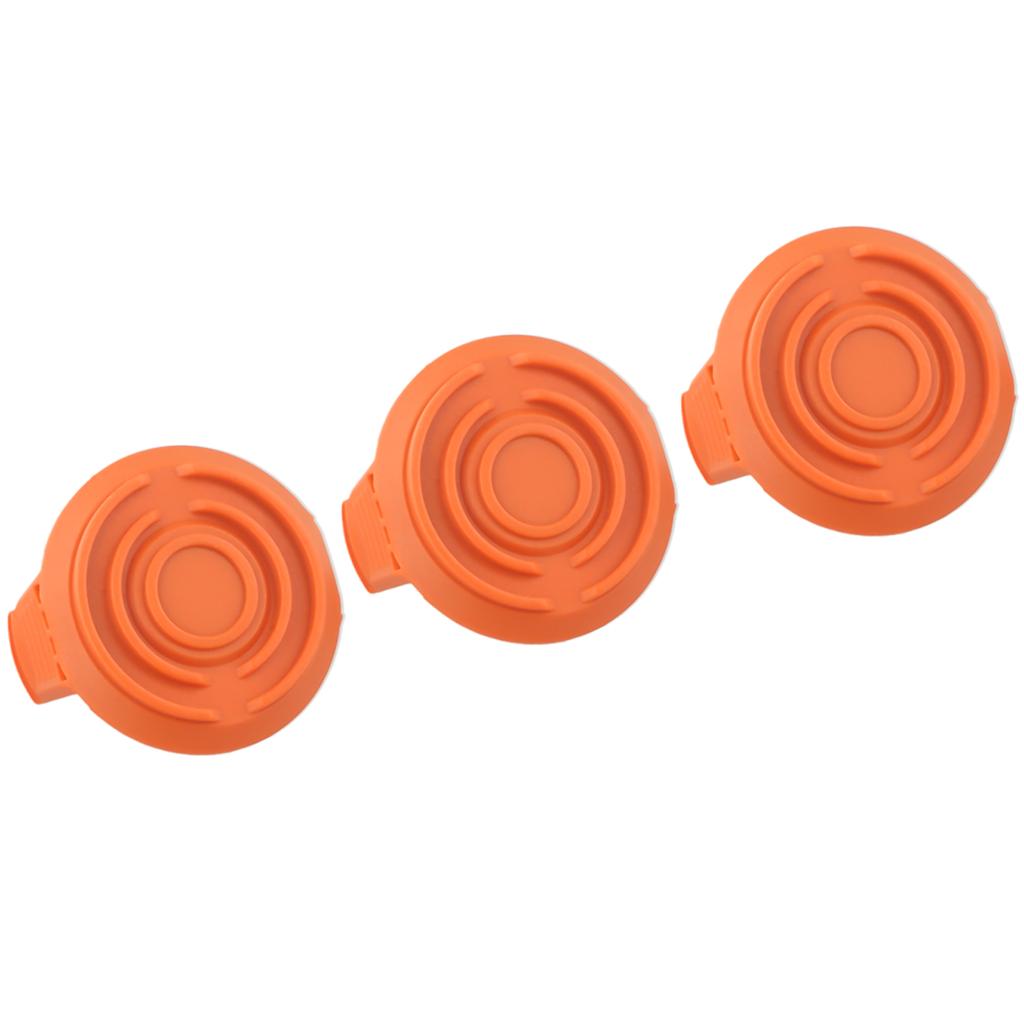 Conveniently Replace Your Spool Cap with 3PCS String Trimmer Spool Cap Cover for WORXWG150 WG151 WG165 WG175 WG180 WG191