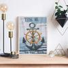 5D DIY Diamond Painting Anchor Cross Stitch Kit Mosaic Diamond Embroidery Full Round Square Drill Home Decoration