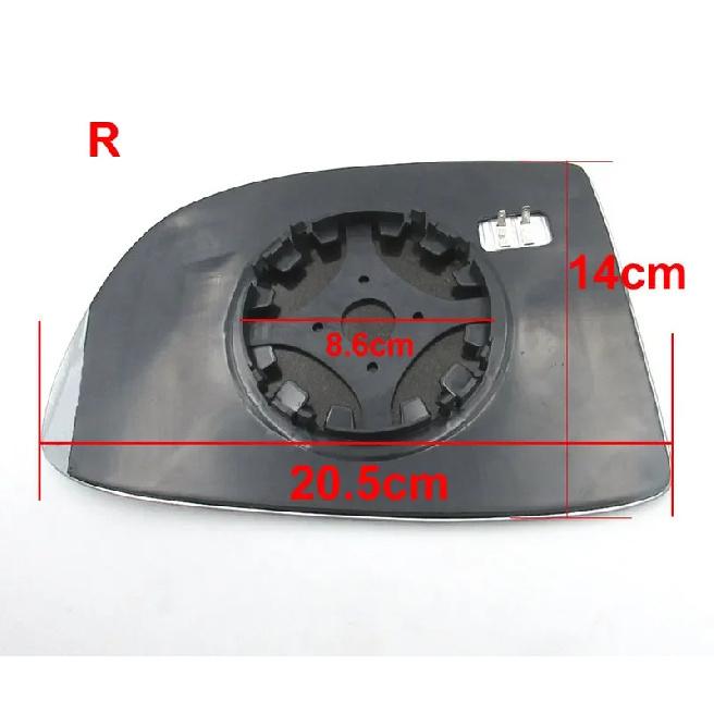 For Kia Carens 2007-2011 Replace Rearview Side Mirrors Lens Door Wing Rear View Mirror Glass with Heating  06823644/06823645