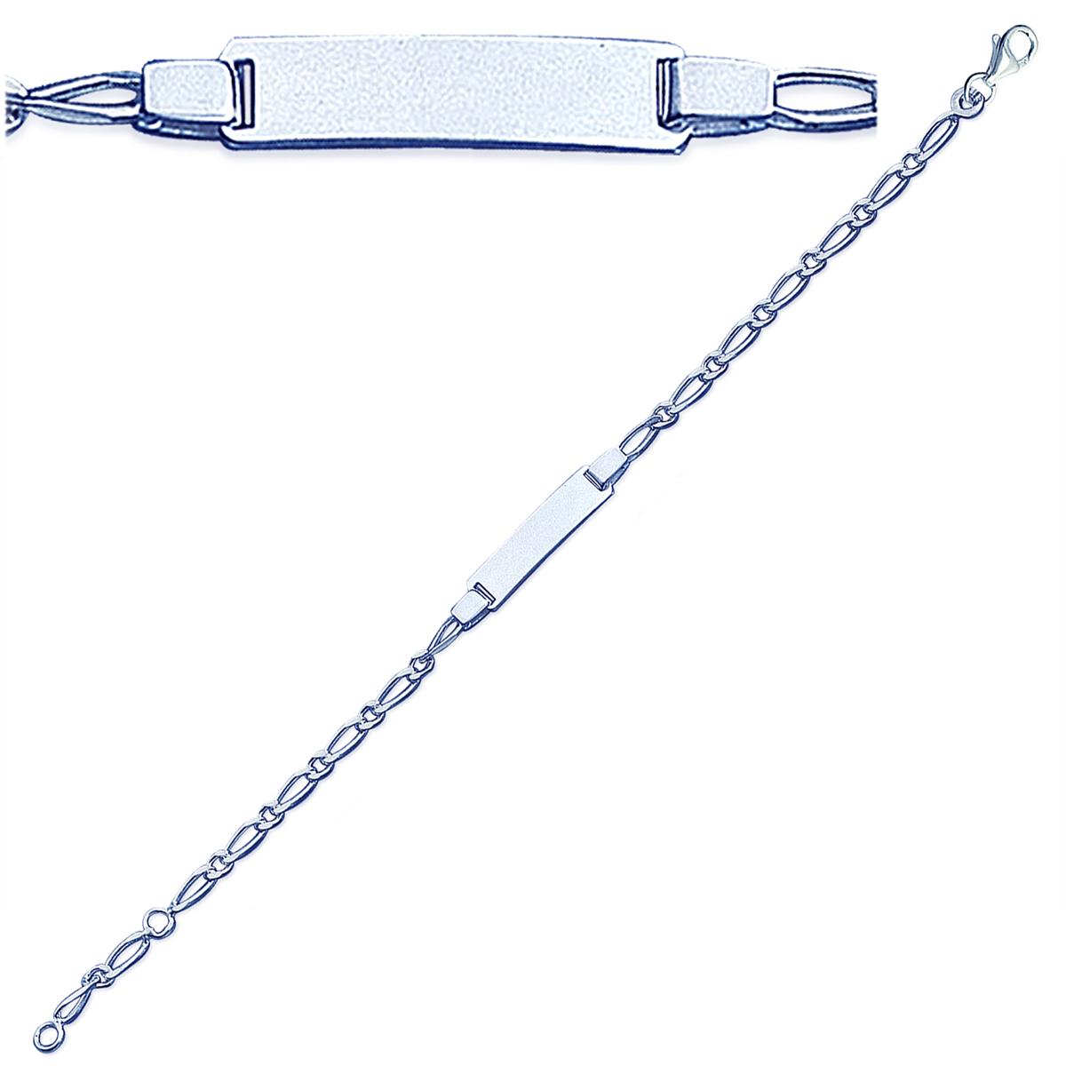 

Les Trésors De Lily [L3806] - Серебряный браслет Bambino с родиевым покрытием - 16 см 5 мм