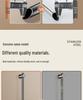 Punch-Free Stainless Steel Shower Head Holder Set