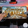 Car License Plate Metal Wall Decor 15x30cm