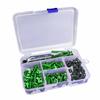 Motorcycle Fairing Bolt Kit 177pcs M5 M6 Motorcycle Windscreen Screws Colorful Fasteners Fairing Bolts Nut Clips