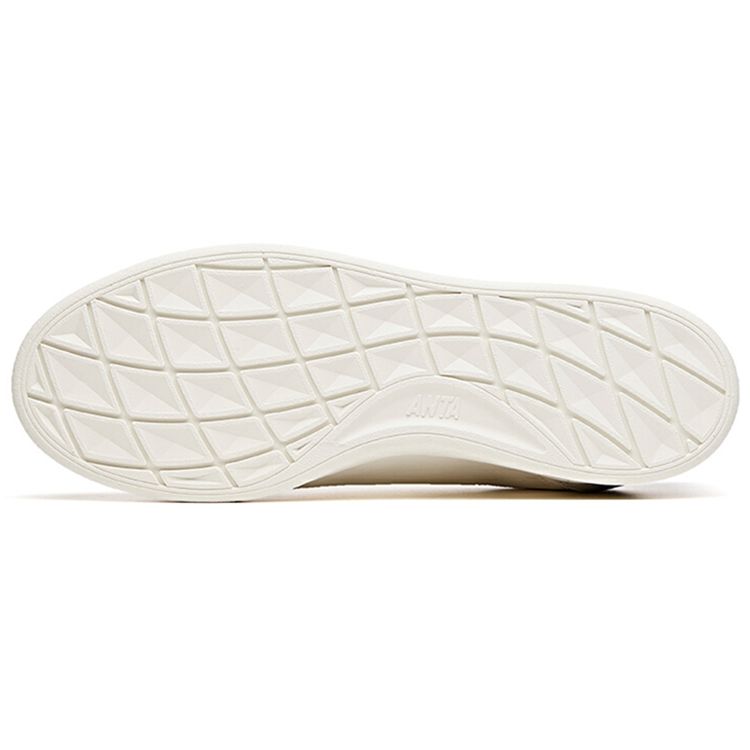 Anta Lifestyle Series Wrap Warm Non-Slip Low-Top Sneakers Men sneakers White Gray 912048016-3