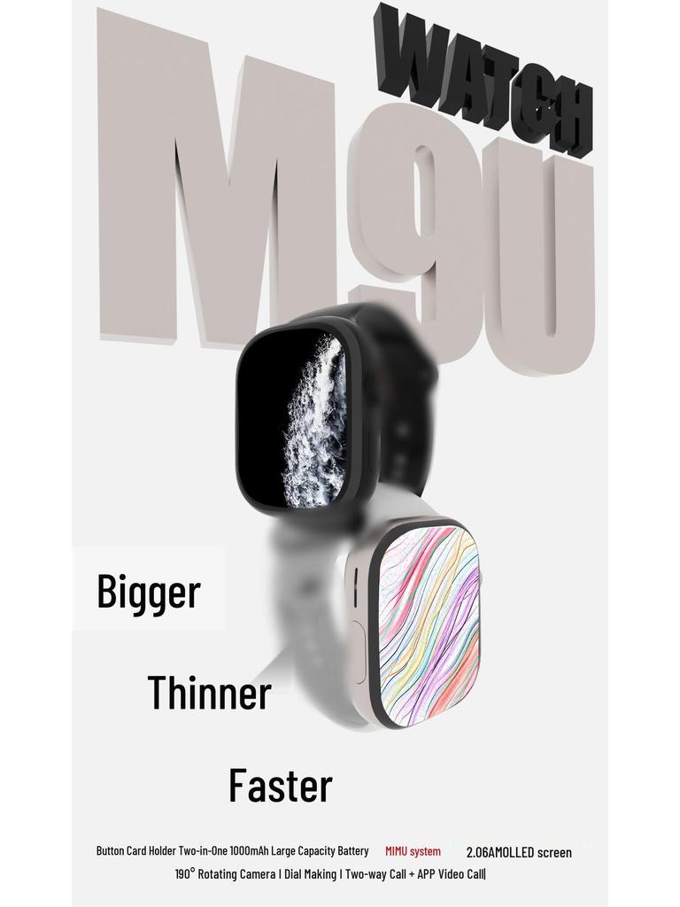 M9U Second Gen Student Smartwatch & SIM Phone with Morse Code