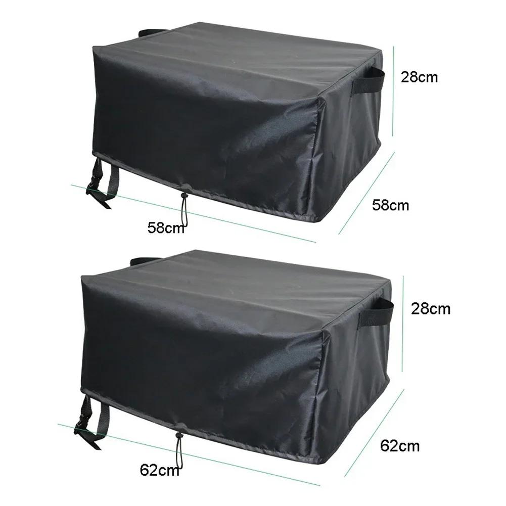 Outdoor Cooking Cozze 90347 Oven Cover Dustproof Pizza Oven Cover Adjustable Buckle Straps Convenient Drawstring