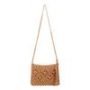Frühling und Sommer Nische hohle gestrickte Baumwolltasche kleine quadratische Tasche neue Urlaubs-Umhängetasche Messenger-Tasche