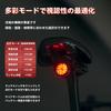 ROCKBROS Bicycle Tail Light, Rear Light, Automatic On, Automatic Off,