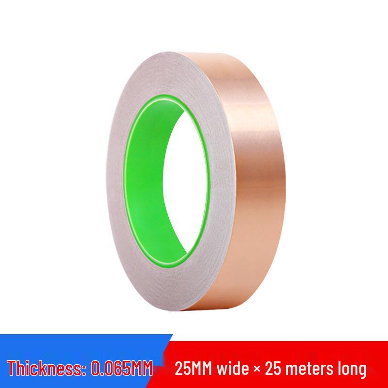 Double-Sided Conductive Copper Tape for Shielding, DIY Circuit Mods, Heat Dissipation, and Temperature Resistance