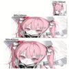 Large Size Pink Mousepad xcm Anime Girl Deskmat XXL Kawaii Nonslip Mouse Pad Cute Mice Rugs Extended Gaming Keyboard Mat