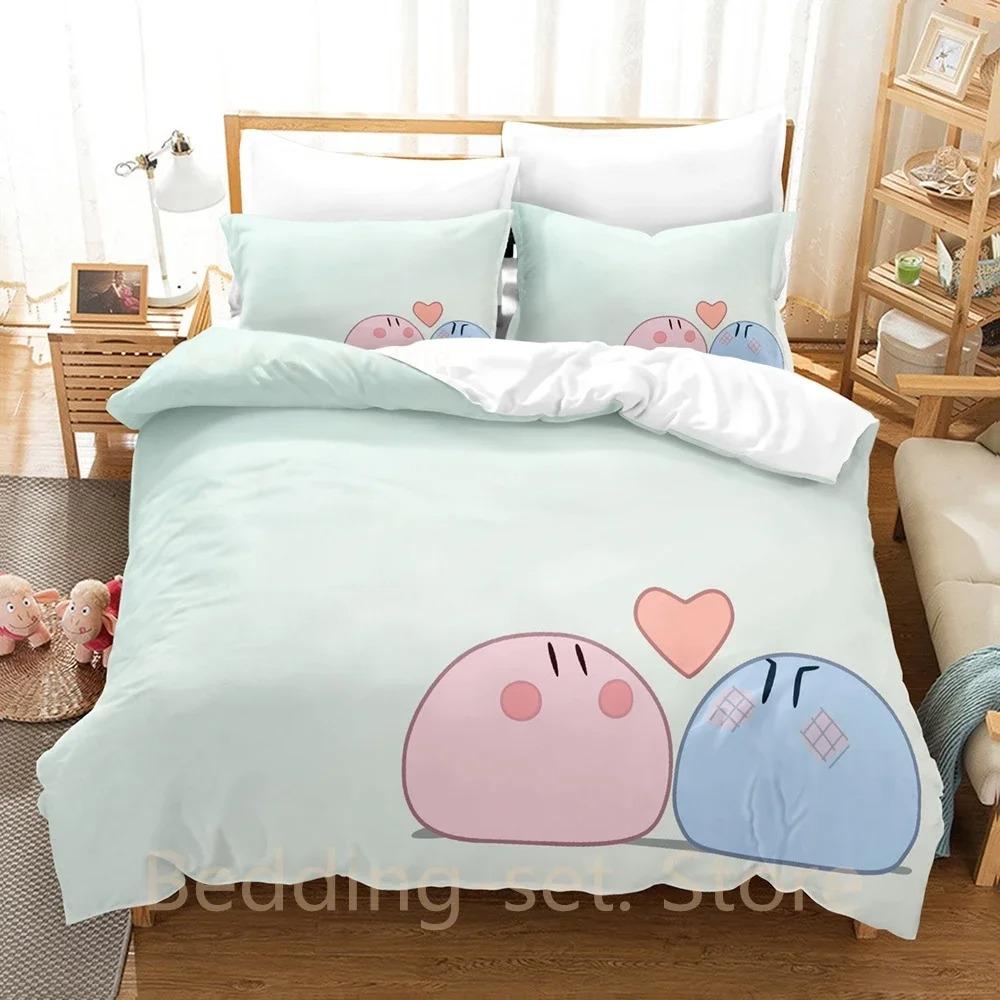 Neues Dango Clannad Bettwäsche-Set Einzelbett Twin Full Queen King Size Bettset Erwachsener Kind Schlafzimmer Bettbezug-Sets Anime Bettlaken-Set