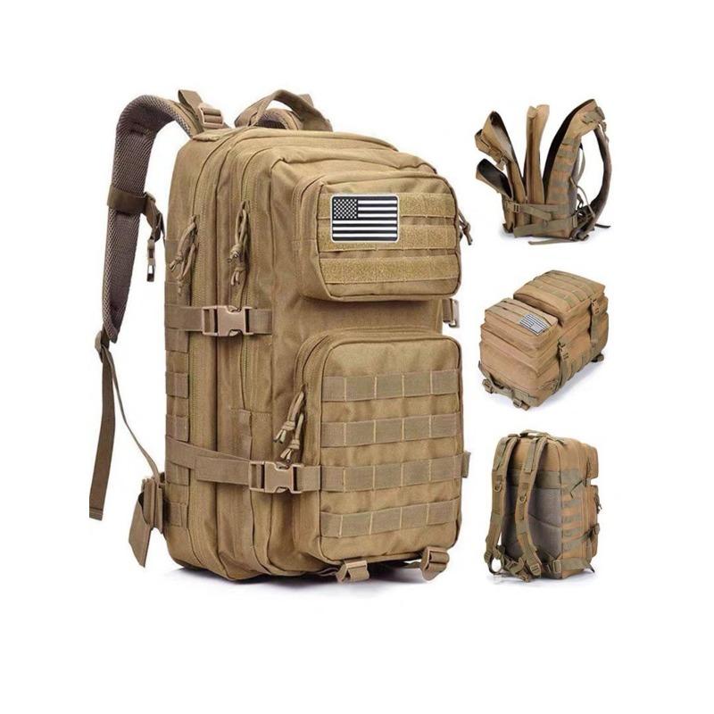 Outdoor P Attack Tactical Backpack L Multifunctional Large Capacity Wilderness Camping Mountaineering Backpack