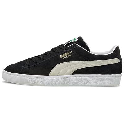 Suede Classic XXI Unisex Puma Black Puma White Low Top Lifestyle Sneakers 374915-01