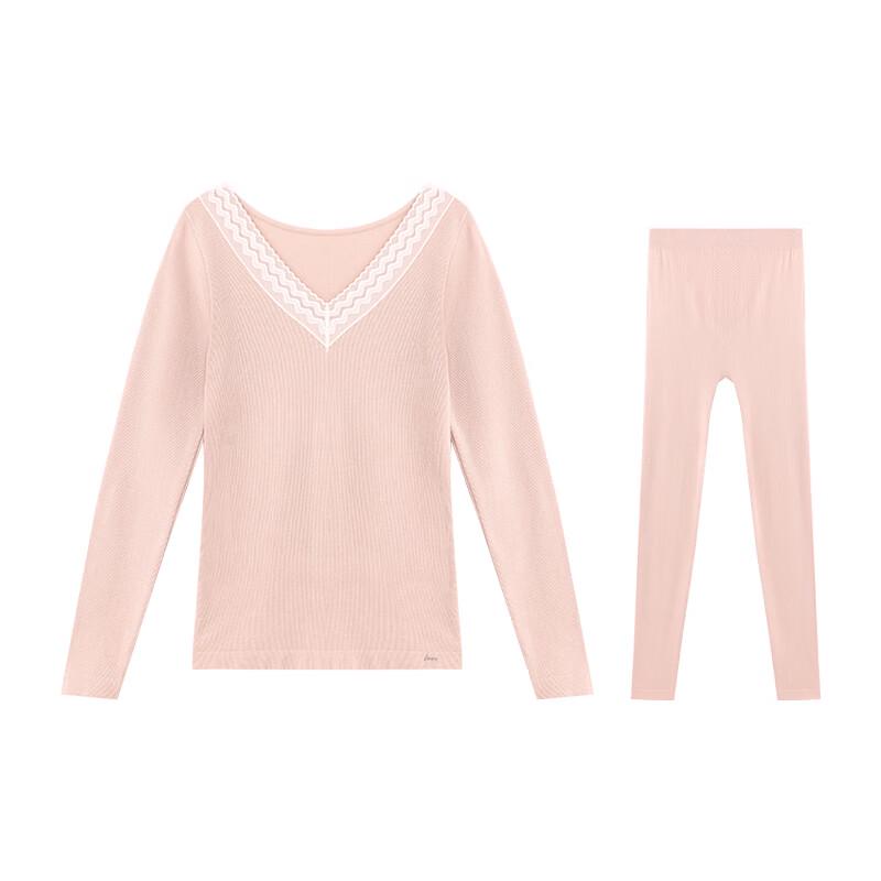FENTENG Women's Wool Blend Thermal Underwear Set