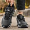 2025 Men's outdoor hiking shoes Breathable work Sneaker Anti slip wear-resistant Sneakers Casual comfortable Male safety shoes