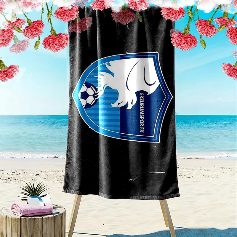 Erzurumspor FK Print Beach Towel, Large Soft Quick Dry Towel for Beach Camping Swimming