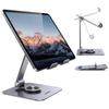 UGREEN iPad Stand Tablet Desk Adjustable Height Portable Vertical Tabletop Compatible with iPad 13 X Galaxy Tab Surface and iPhone - Holder, 360°