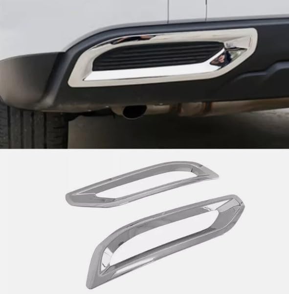 FUKUARE Rear Bumper Garnish, Rear Reflector Cover, Exterior Custom Parts for the New Outlander PHEV GN0W