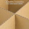 5Set Box Cardboard Divider Kit: 13x3in Shipping Cardboard, 4x4 Packing Glass Divider Packing Box Tray Corrugated Paper