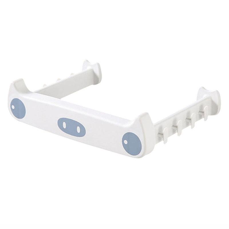 Милый держатель для мусорных мешков Piggy подвесная многоцелевая стойка для хранения продуктов органайзер для кухонного шкафа белый 2497₽