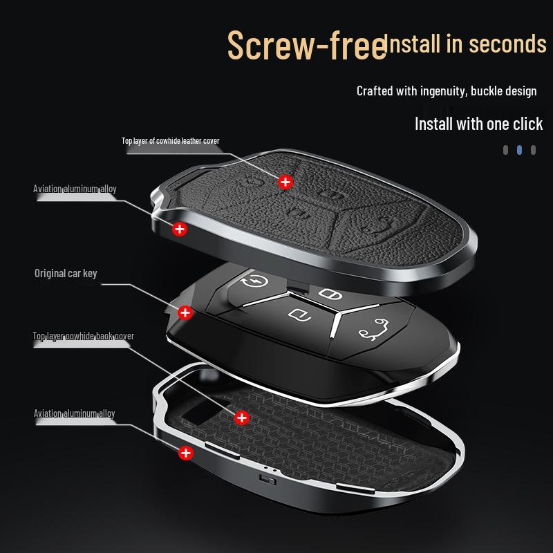 Compatible Key Case for Lynk & Co Models 01/02/03/05/06/09