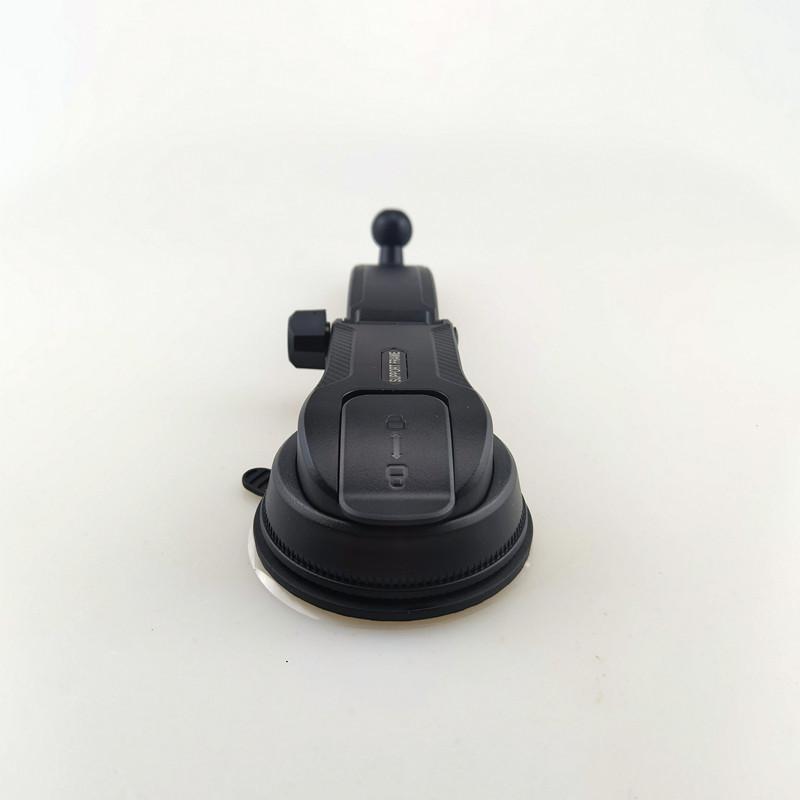 Rotating Car Phone Holder with Folding Design and Strong Suction Cup Base