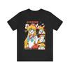 Sailor Moon Tsukino Usagi Unisex Anime Print Summer Children's Loose Casual Short Sleeved Top