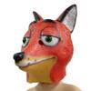 Fox Nick Mask Zootopia Judy Headband cos Anime cartoon spoof latex mask Halloween