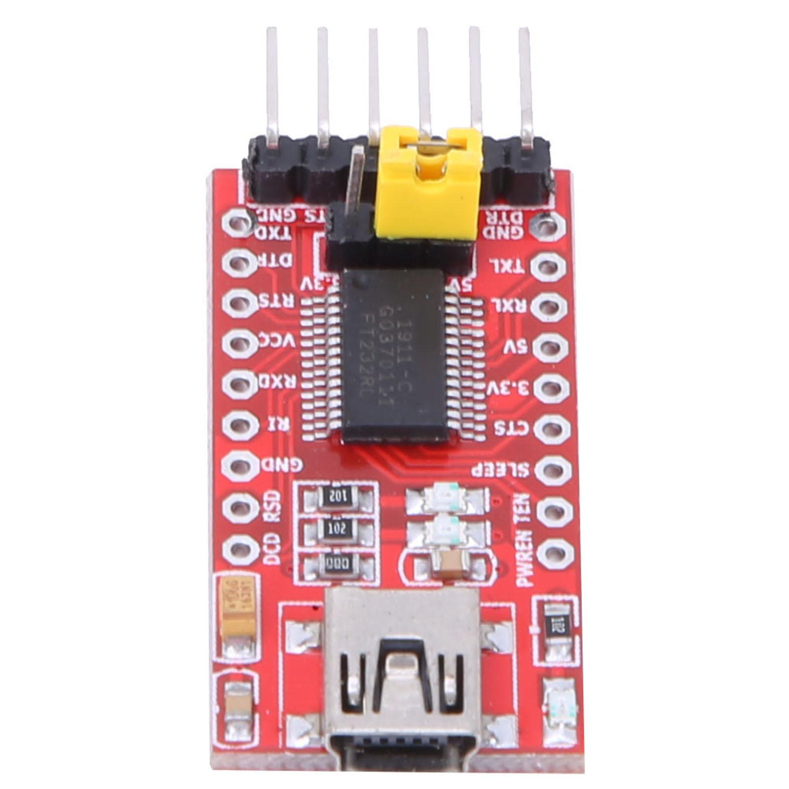

FT232RL 3.3V 5V Міні USB 2.0 до TTL Конвертер послідовного порту Адаптерний модуль