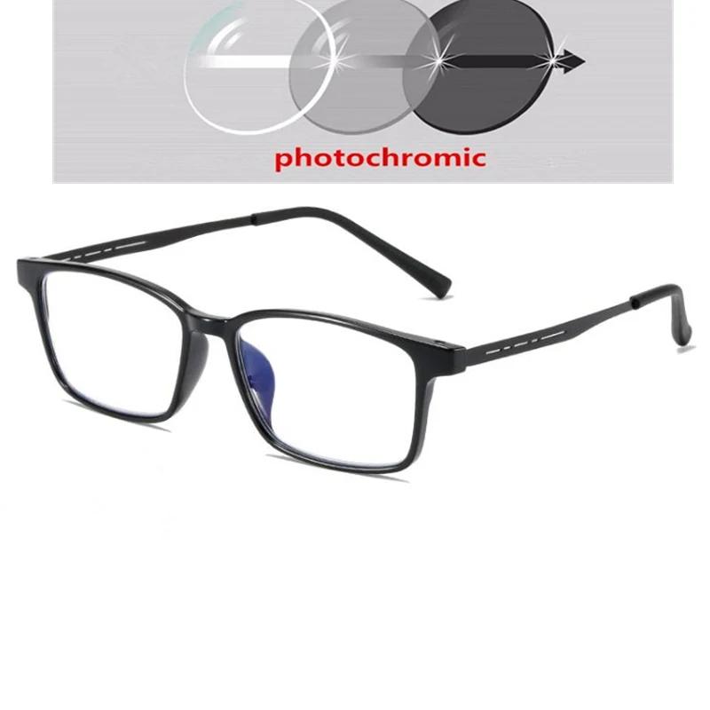 0 -0.5 -0.75 To -4.0  Night Vision Lens Myopia Sunglasses Men Polarized Outdoor Driving Screwless Prescription Spectacles