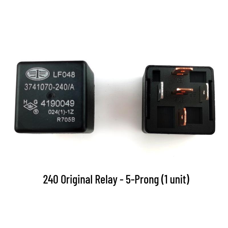 Compatible with Jiefang J6 Original Relay: JH6J6P High/Low Beam Four-Pin Relay