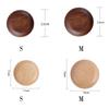 Wooden Dish Holder Dinnerware Beech Snack Dessert Plates Tableware Serving Tray Dinner Plate
