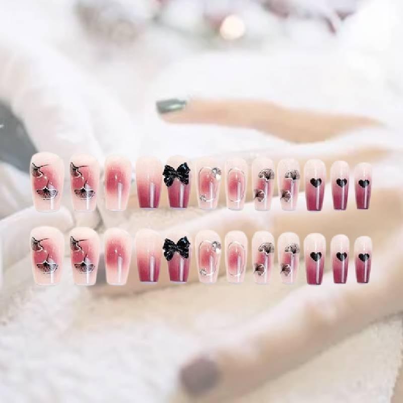 Nails Manicure Wearable Removable Nails Wearresistant Comfortable Lightweight