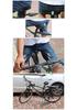 Nuova Sella da Bici Super Morbida Senza Schienale per Mountain Bike - Ispessita, Design Senza Punta, Cuscino Magico Comfort