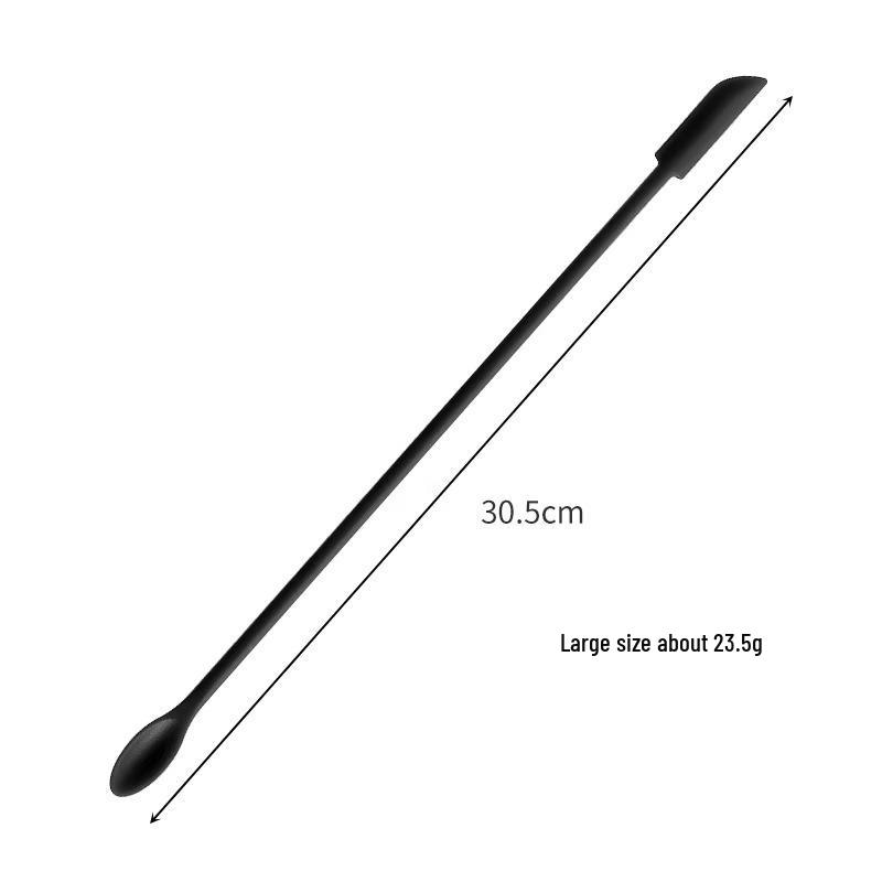 Mini Dual-Ended Silicone Spatula for Lotion & Residue Removal