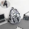 Schulrucksack trendige Marke Rucksack Herren Ins trendig cool große Kapazität Graffiti Rucksack Schüler Pendler Schulrucksack College-Studenten Reise Rucksack