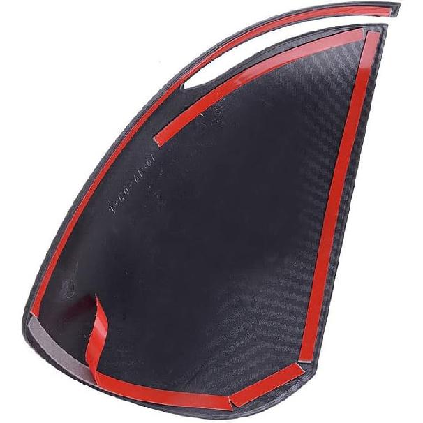 

Крышки боковых зеркал заднего вида на двери, накладки, накладка на крышку зеркала заднего вида боковой двери, колпачки боковых зеркал, совместимые с Hyundai Sonata 2020-2021 (Углеродное волокно,